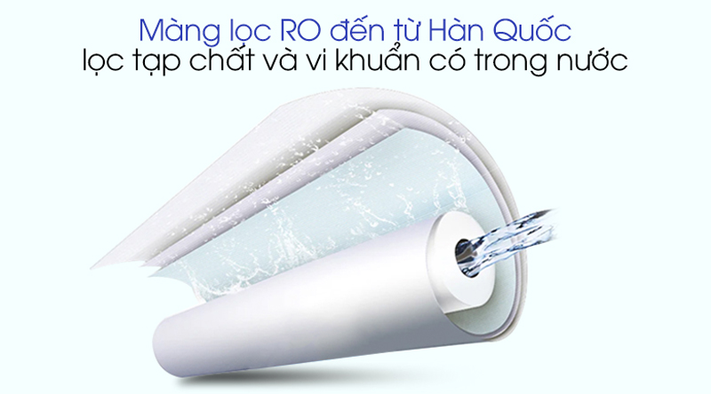 Màng lọc RO xuất xứ Hàn Quốc - Máy lọc nước RO Kangaroo KG07G4VTU