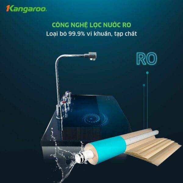 Máy Lọc Nước Ro 3 Chức Năng Kangaroo Kgrp01t