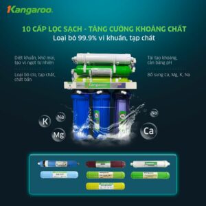 Máy Lọc Nước Ro 3 Chức Năng Kangaroo Kgrp01t