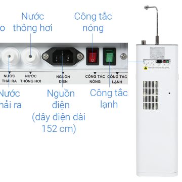 Máy Lọc Nước Nóng Lạnh Nguội Hydrogen Kangaroo Kg10a7es
