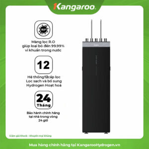 Máy lọc nước Kangaroo Sumire Hydrogen nóng lạnh KG12A8