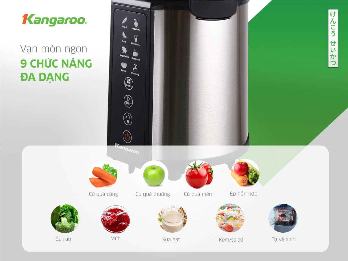 Máy ép chậm Kangaroo KG200SJD2