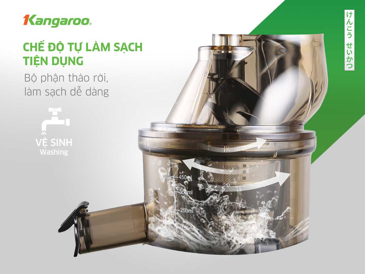 Máy ép chậm Kangaroo KG200SJD2