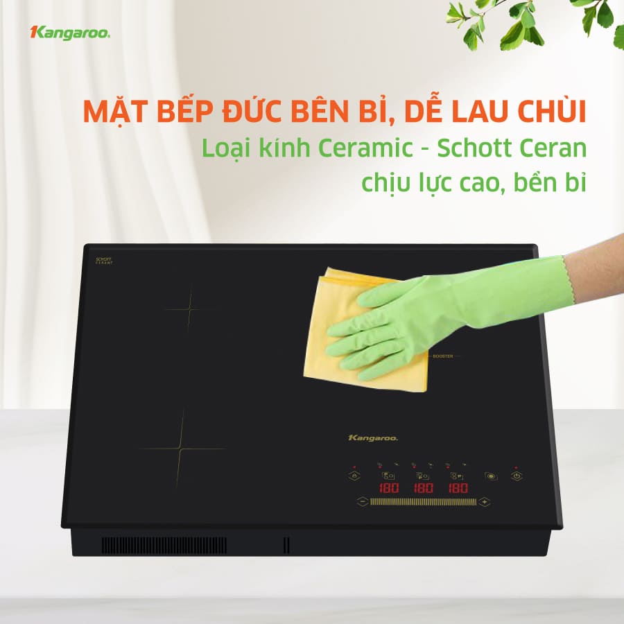 Bếp điện từ ba Thái Lan Kangaroo KG836i