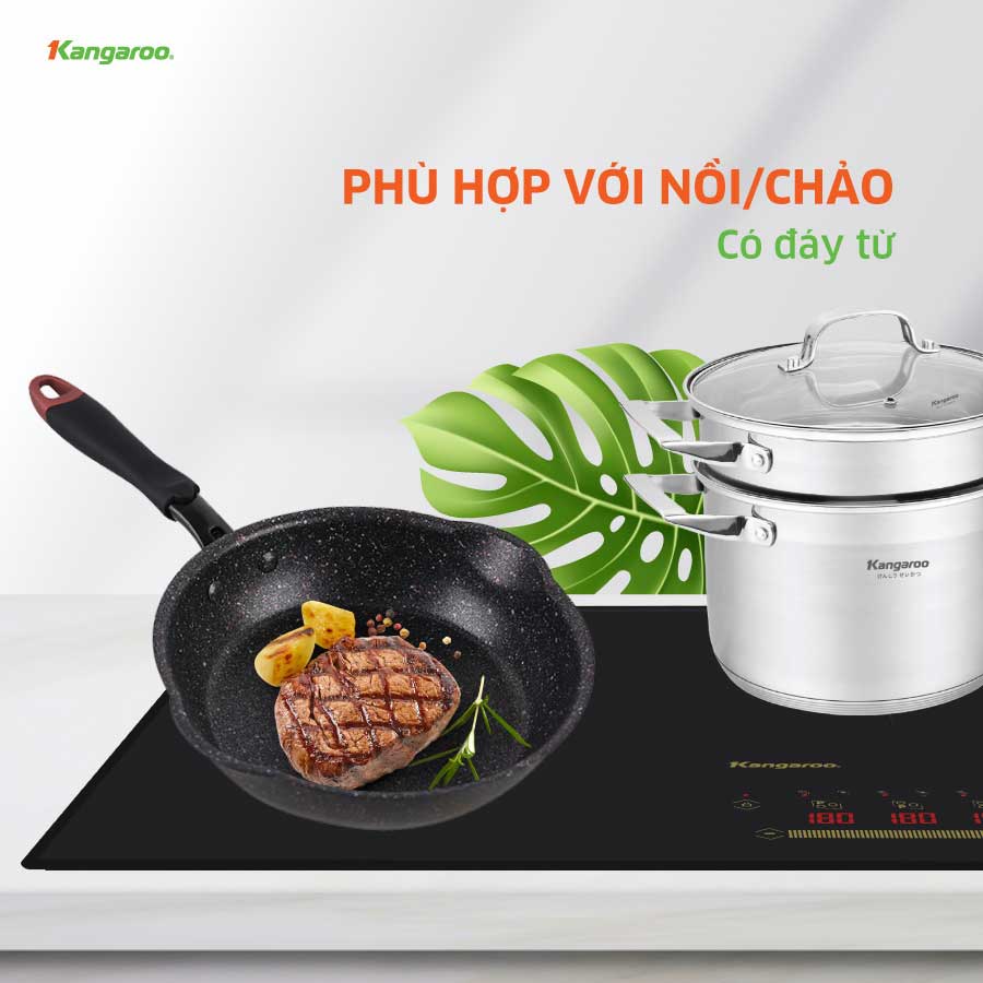 Bếp điện từ ba Thái Lan Kangaroo KG836i