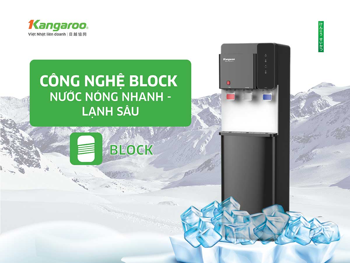 Máy làm nóng lạnh nước uống Kangaroo KG699A3