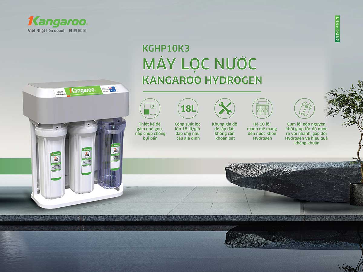 Máy lọc nước Kangaroo Hydrogen KGHP10K3