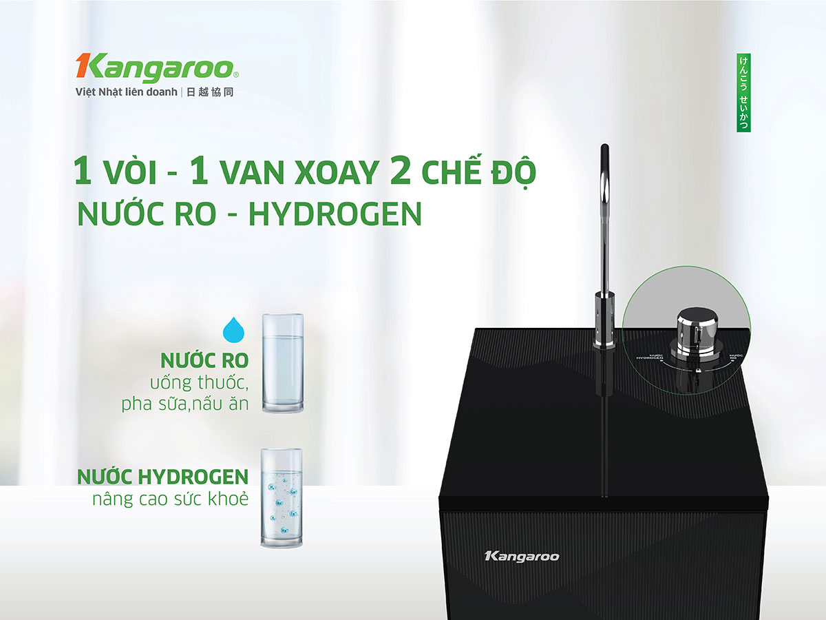 Máy lọc nước Kangaroo Hydrogen Infinity KG10S8-H1 Máy lọc nước Kangaroo Hydrogen Infinity KG10S8-H1