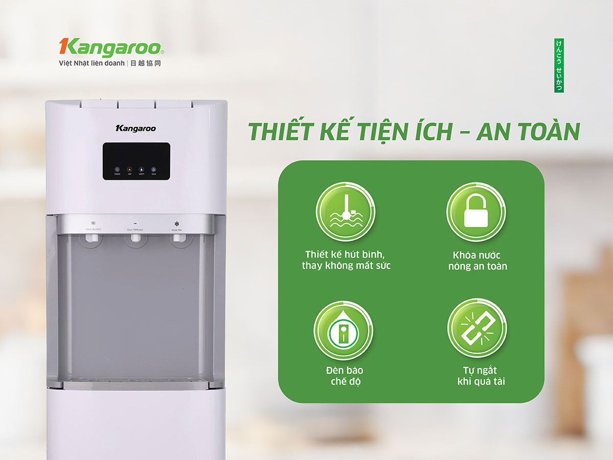 Khóa an toàn và khay hứng nước KGWD03B1D