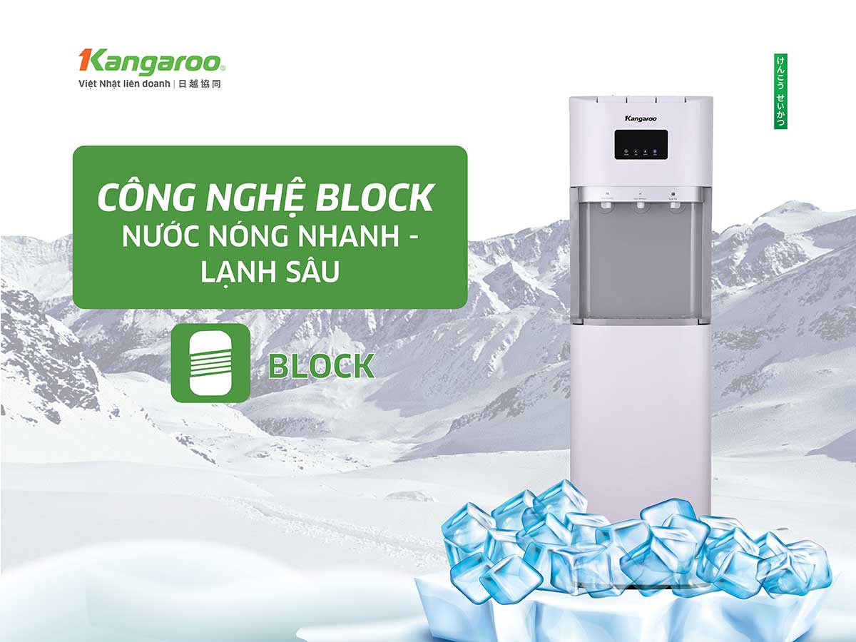 Công nghệ làm lạnh Block KGWD03B1D