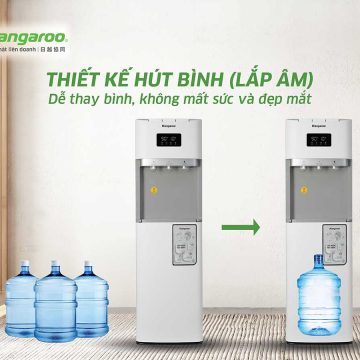 Thiết kế hút bình đặt âm KGWD03B1D