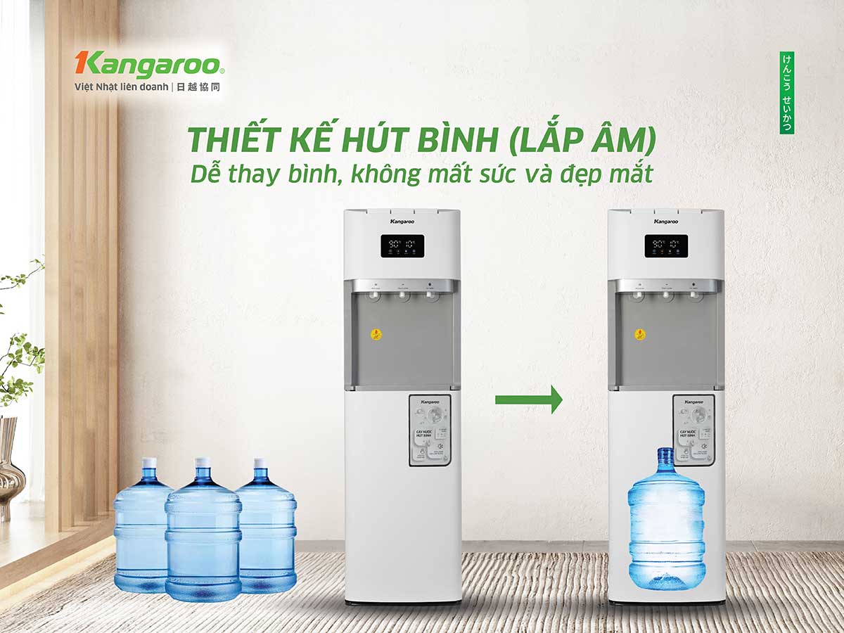 Thiết kế hút bình đặt âm KGWD03B1D