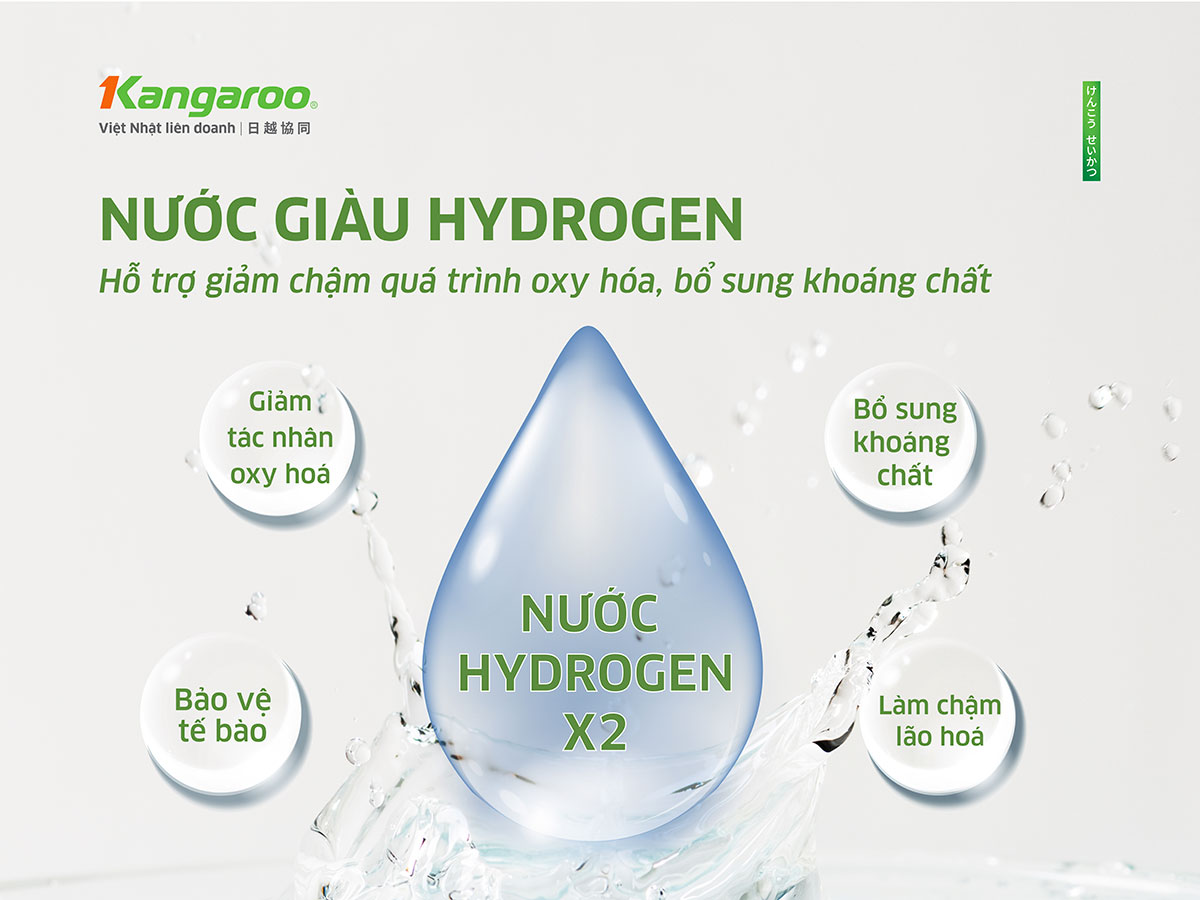 Máy lọc nước Kangaroo Hydrogen KG12S1H1 - 12 lõi PURION - New 2026 - Ảnh 7